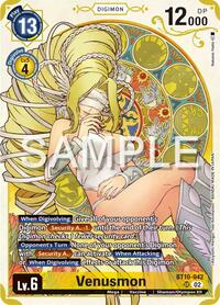 Venusmon (Premium Heroines Set) #BT10-042 SR