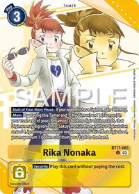 Rika Nonaka (Premium Heroines Set) #BT17-085 U