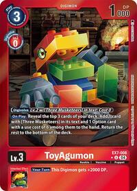 ToyAgumon - EX7-008 (Foil) #EX7-008 U