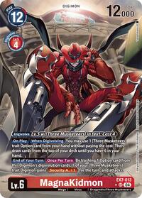 MagnaKidmon (Alternate Art) #EX7-013 SR