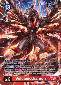 Volcanicdramon (Alternate Art) #EX7-014 SR