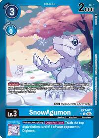 SnowAgumon (Foil) #EX7-017 C