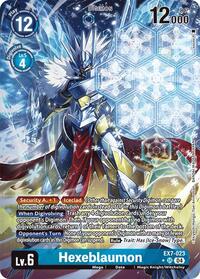 Hexeblaumon (Alternate Art) #EX7-023 SR