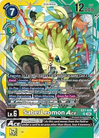 SaberLeomon ACE #EX7-029 SR