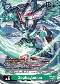 Zephagamon (Alternate Art) #EX7-036 SR