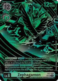Zephagamon (Textured) #EX7-036 SR