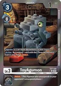 ToyAgumon - EX7-040 (Foil) #EX7-040 U