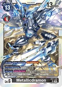 Metallicdramon #EX7-049 SR