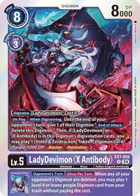 LadyDevimon (X Antibody) #EX7-058 R