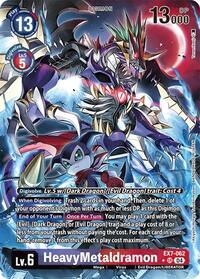 HeavyMetaldramon (Alternate Art) #EX7-062 SR