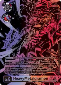 HeavyMetaldramon (Textured) #EX7-062 SR