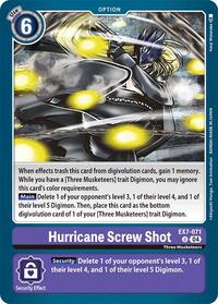 Hurricane Screw Shot #EX7-071 U
