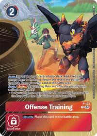 Offense Training (Starter Deck 18 Exclusive) #P-103 P