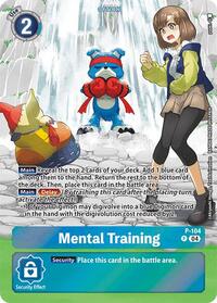 Mental Training (Starter Deck 19 Exclusive) #P-104 P