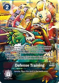 Defense Training (Starter Deck 19 Exclusive) #P-107 P