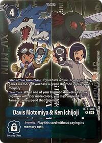 Davis Motomiya & Ken Ichijoji (Super Complete Selection Daisuke ver.) #BT8-088 R