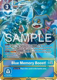 Blue Memory Boost! - P-036 (Premium Card Collection - Memory Boost! Set) #P-036 P