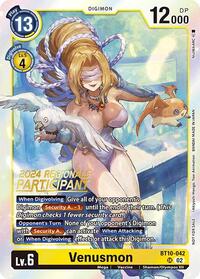 Venusmon (2024 Regionals Participant) #BT10-042 SR