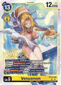 Venusmon (2024 Regionals Champion) #BT10-042 SR