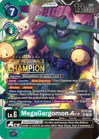 MegaGargomon ACE (2024 Regionals Champion) #ST17-08 SR