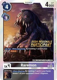 Raremon - P-101 (2024 Regionals Participant) #P-101 P