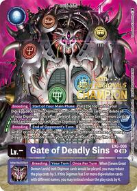 Gate of Deadly Sins (2024 Regionals Champion) #EX6-006 R