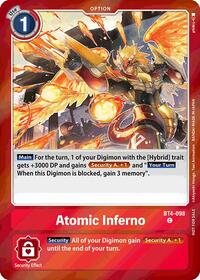 Atomic Inferno (Event Pack 7) #BT4-098 C