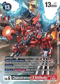 Chaosdramon (X Antibody) (Event Pack 7) #BT12-072 SR