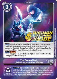 The Demon Wolf of the Castle of Nine Wolves (Judge Pack 6) #BT16-099 R