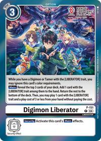 Digimon Liberator - P-151 (BANDAI Card Games Fest 24-25 World Tour) #P-151 P