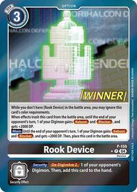 Rook Device (Store Tournament 2024 Oct. - Dec. Winner Pack) #P-159 P