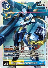 MagnaGarurumon (Store Tournament 2024 Oct. - Dec. Winner Pack) #P-153 P