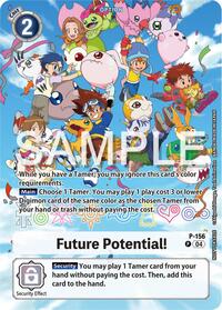 Future Potential! (25th Anniversary Digimon Adventure) #P-156 P