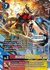 RizeGreymon (Ultimate Cup 2024) #BT13-015 C