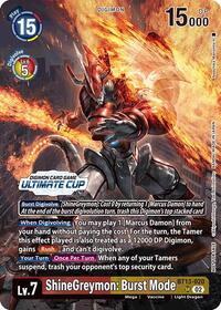 ShineGreymon: Burst Mode (Ultimate Cup 2024) #BT13-020 SR