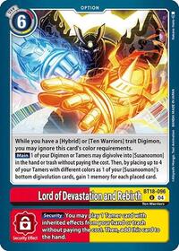 Lord of Devastation and Rebirth #BT18-096 U