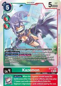 Kazemon #BT18-048 SR