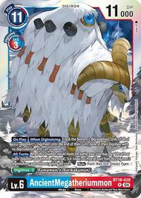AncientMegatheriummon #BT18-028 R