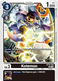 Kotemon #BT18-058 C