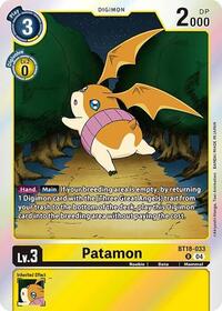 Patamon #BT18-033 R