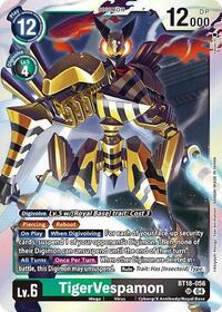 TigerVespamon #BT18-056 SR