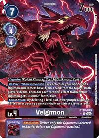 Velgrmon (Alternate Art) #BT18-079 R