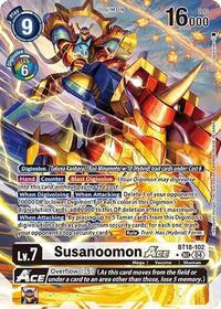 Susanoomon ACE (Alternate Art) #BT18-102 SEC