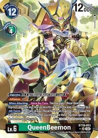 QueenBeemon (Alternate Art) #BT19-053 SR