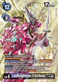 LordKnightmon (X Antibody) (Alternate Art) #BT19-073 SR