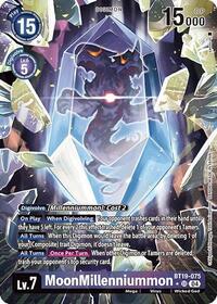 MoonMillenniummon (Alternate Art) #BT19-075 SR
