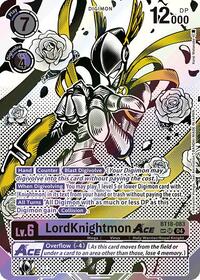 LordKnightmon ACE (Textured) #BT18-083 SR