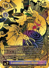 Lucemon: Satan Mode (Textured) #BT18-101 SEC
