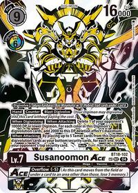 Susanoomon ACE (Textured) #BT18-102 SEC
