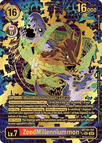 ZeedMillenniummon (Textured) #BT19-101 SEC